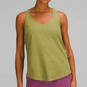 Lululemon Love Tank Top Bronze Green
